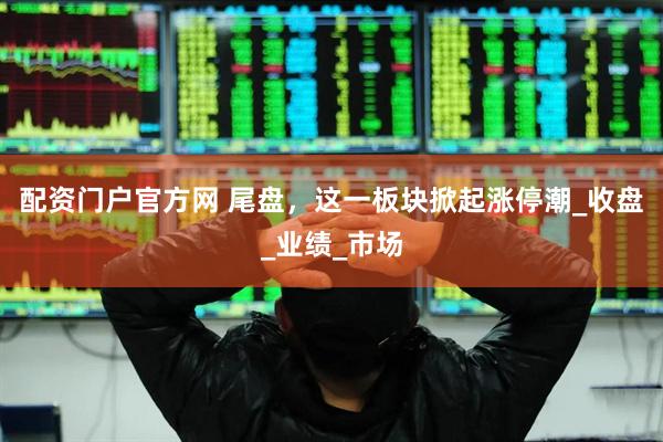 配资门户官方网 尾盘，这一板块掀起涨停潮_收盘_业绩_市场